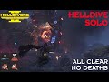 Helldivers 2 // No Scaling No Problem - Automaton Solo Helldive - All Clear No Deaths - w commentary