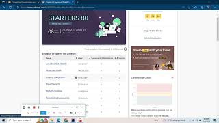 Just One More Episode || Starter 80 codechef solution in java