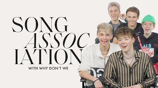 Why Don't We Sings Justin Bieber, Cardi B and Bruno Mars in a Game of Song Association | ELLE