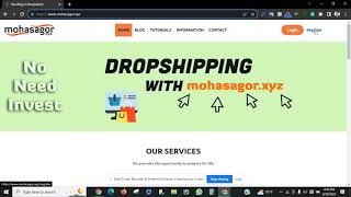 ড্রপশিপিং ব্যবসা যেভাবে শুরু করবেন - How to start dropshipping business by mohasagor.xyz