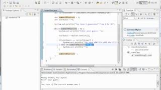 Java Programming - 27 - Random Guesser game