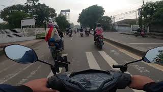 PAGI PAGI MOTORAN SANTAI BERANGKAT GAWE | POV - Tangerang Nov 2023