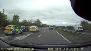 Police Chase Police Capture A19 Sunderland Skoda VRS