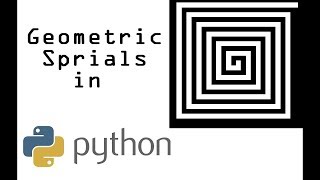 Geometric Spirals in Python