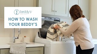 How to wash your Beddy's