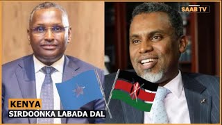 U jeedada Socdaal uu Taliyaha Sirdoonka Kenya ku Joogo Magaalada Muqdisho