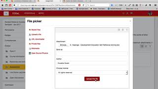 Quick bite 8 Moodle Assignment Submission Tutorial