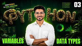 Python Variables & Data Types Explained in Telugu🔥| Complete Beginner Tutorial