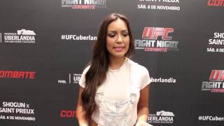 Meet the UFC's newest ring girl, Brazil's Luciana Andrade