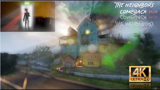 hello neighbor MOD, Alpha 1 Full version the neighbor comeback movie in 4K 50 FPS