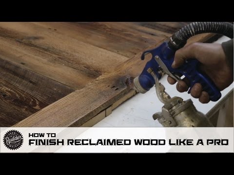 How To Finish Reclaimed Wood Like A Pro How To Finish Reclaimed Wood Like A Pro