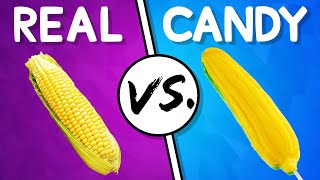 We Try the Ultimate Real vs Candy Challenge #7