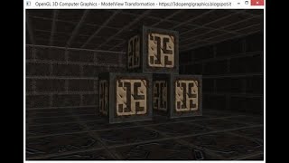 OpenGL, 3D level and camera moving
