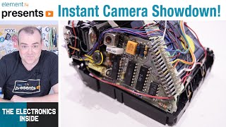 Classic Polaroid Instant Camera vs Instax - The Electronics Inside