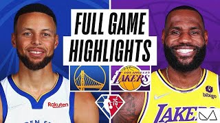 WARRIORS at LAKERS  FULL GAME HIGHLIGHTS  October 19, 2021