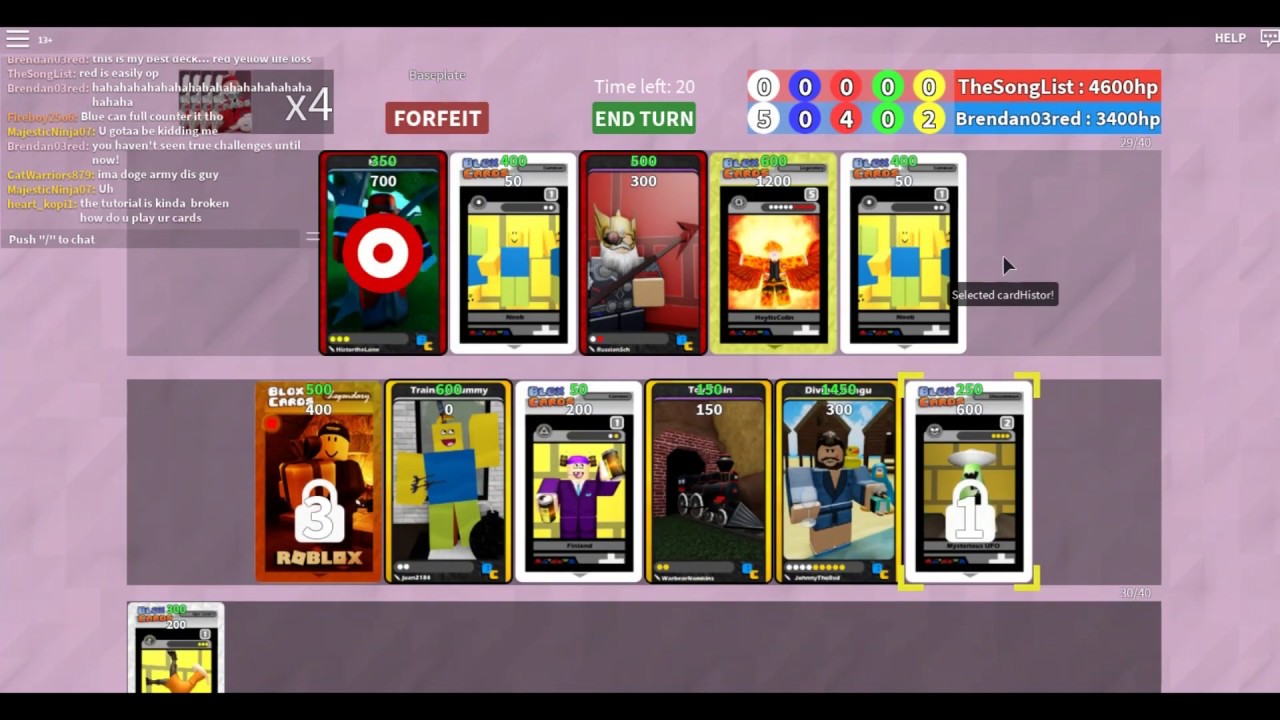 Blox Cards Casual Matches Youtube