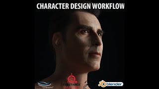 Character Design Workflow with CC4 to Zbrush and Substance Painter | Timelapse