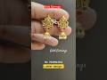 Beautiful gold earrings designs #goldstudsearringswithweightprice #goldjewellery