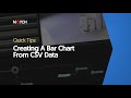 Creating a bar chart from CSV data (Notch Quick Tip)