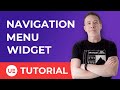 Elementor Navigation Menu Widget Tutorial - Elementor Widgets