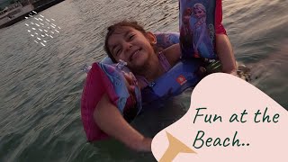 MARWA AT THE BEACH 🏖 | VERY HOT SUMMER | EARLY MORNING BEACH PLAN |