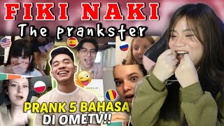 Prank Minta Diajarin Bahasa Mereka , Akhirnya Pada SHOCKK! FIKI NAKI I REACTION