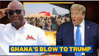 Big Blow to Trump as John Mahama ask US Troops to leave Ghana after inauguration.