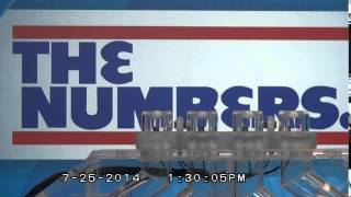 RI Lottery Midday Drawing 07/25/2014