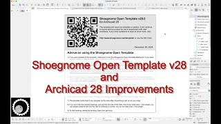 Archicad Tutorial #104: Shoegnome Open Template v28 and Archicad 28 Improvements