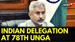 Foreign Minister S Jaishankar United States Visit To Attend The UNGA Session In New York | News18