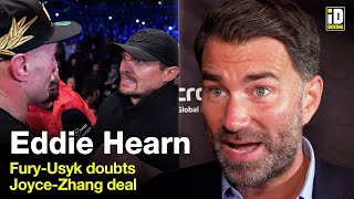 Eddie Hearn On Joyce-Zhang Deal, Fury-Usyk Doubts & Hrgovic-Ruiz