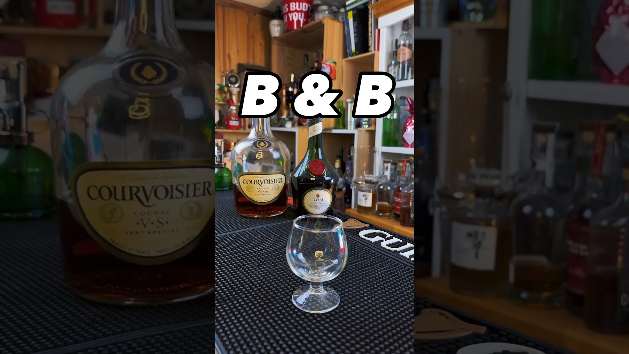 B&B Cocktail. Brandy And Benedictine! #cocktail #drink #bandb # ...