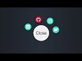 How to Create Creative Circle Menu Navigation (Animated) Pure HTML/CSS Tutorial