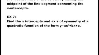 6.4 the quadratic formula