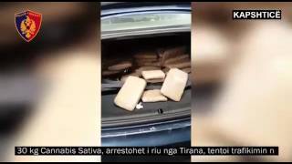 Ora News - Kapet 30 kg kanabis në Kapshticë, arrestohet drejtuesi i “Audi A6”