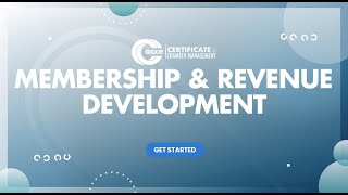 Welcome to the Certificate in Chamber Management: Membership \u0026 Revenue Development