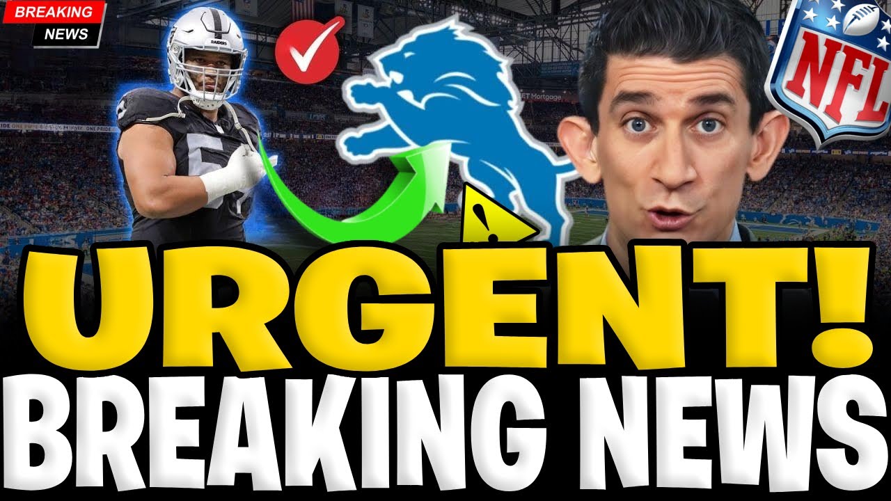 🔴BREAKING NEWS: IT SHAKES EVERYONE’S WEB BY SURPRISE! Detroit Lions ...