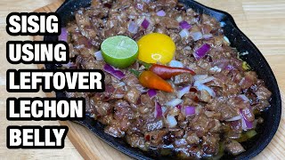 SISIG (USING LEFTOVER LECHON BELLY)