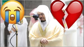 Imam Breaks Into Tears !! | Emotional Makkah Tahajjud Prayer | Sheikh Yasser Al-Dosari