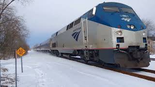 Amtrak 98 Leads Maple Leaf P064 Southbound to New York City