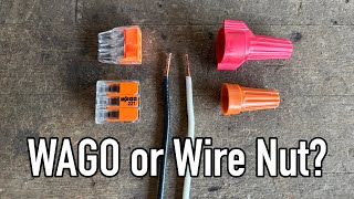 Are Push-in WAGO Connectors Better Than Wire Nuts for DIY Electrical Projects?