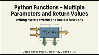 Multiple Parameters & Return Values in Python | Data Science