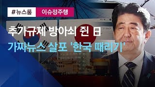 [이슈정주행] 추가규제 방아쇠 쥔 일본…가짜뉴스 공조 '한국 때리기'