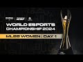 🔴 LIVE | IESF WEC 2024 | MLBB WOMEN DAY 1 | Bahasa Melayu