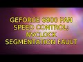 Ubuntu: GeForce 6800 fan speed control; nvclock segmentation fault