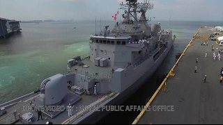 Royal New Zealand frigate visits Philippines