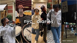 nyc diaries: days in my life 🌃 nights out in soho, father's day dinner, new camcorder