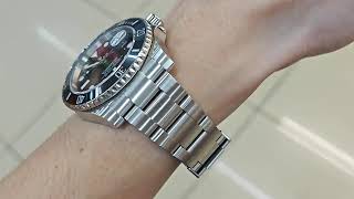 NAKKID24 - On wrist submariner VSF K25 1-1 CLONE นาฬิกาเหมือนแท้ ใส่สลับแท้