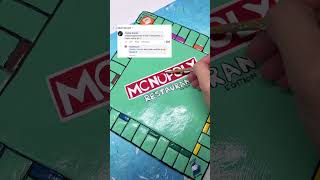 Tiny update on the *Menupoly board! #art #boardgames #monopoly
