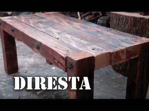 ✔ DiResta Reclaimed Wood Table ✔ DiResta Reclaimed Wood Table